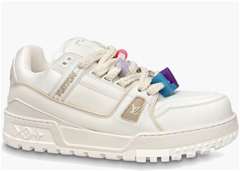 louis vuitton lv trainer white|Louis Vuitton trainers selfridges.